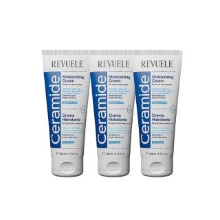 【REVUELE 瑞膚露】神經醯胺保濕乳霜 200ml x3入組(敏弱強效保濕)