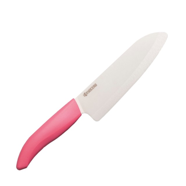【KYOCERA 京瓷】多彩廚房系列陶瓷刀/廚師刀/三德刀-16cm(原廠總代理)