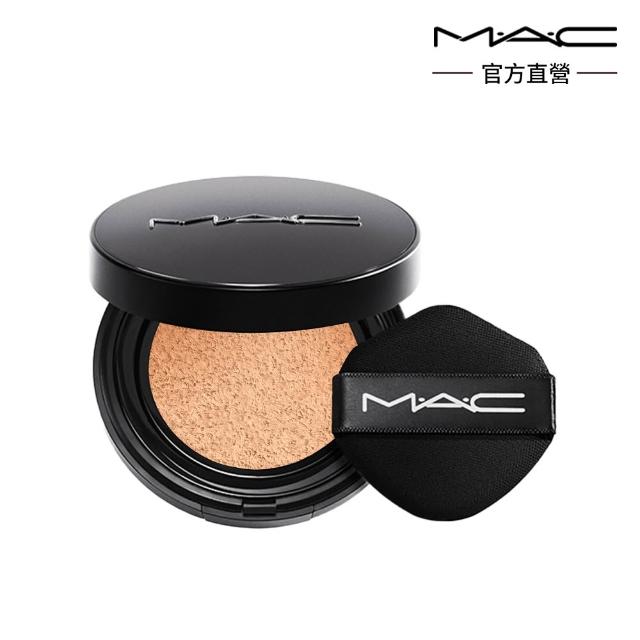 【M.A.C】立體輪廓提拉組(霧絲絨氣墊粉餅+輕親雲霧唇頰慕斯5ml)