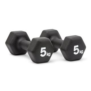 【adidas 愛迪達】六角健身啞鈴(5kg/2入)