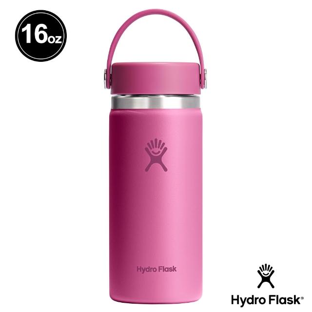 【Hydro Flask】16oz/473ml 寬口 提環 保冰 保溫瓶 多色可選(超強保冰 方便攜帶 無毒 重視食安)
