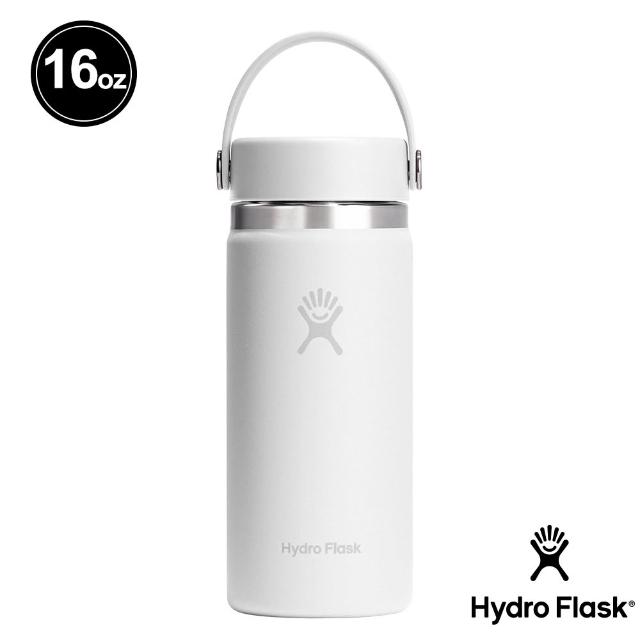 【Hydro Flask】16oz/473ml 寬口 提環 保冰 保溫瓶 多色可選(超強保冰 方便攜帶 無毒 重視食安)