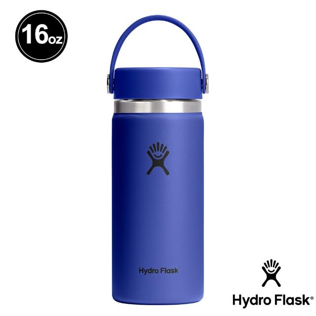 【Hydro Flask】16oz/473ml 寬口 提環 保冰 保溫瓶 多色可選(超強保冰 方便攜帶 無毒 重視食安)