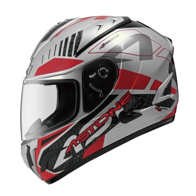【ASTONE】官方直營-GTB600 II66 II71全罩式安全帽(平光黑/藍 白/紅 銀/紅 黑銀/灰紅)