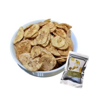 【果乾小弟】旗山香蕉脆片6包(香蕉 水果脆片 伴手禮 高纖 香蕉片)
