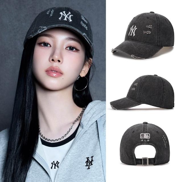 【MLB】牛仔 復古 仿舊棒球帽 KARINA/TWS同款老帽 Varsity系列(CPVL6.CPVV3.CPVV0.CPV03-多款任選)