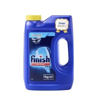 【finish 亮碟】洗碗機專用 強力洗滌粉劑洗碗粉 1kg/罐(正品平輸/雙倍酵素洗碗粉/強效去油去漬/全機型適用)
