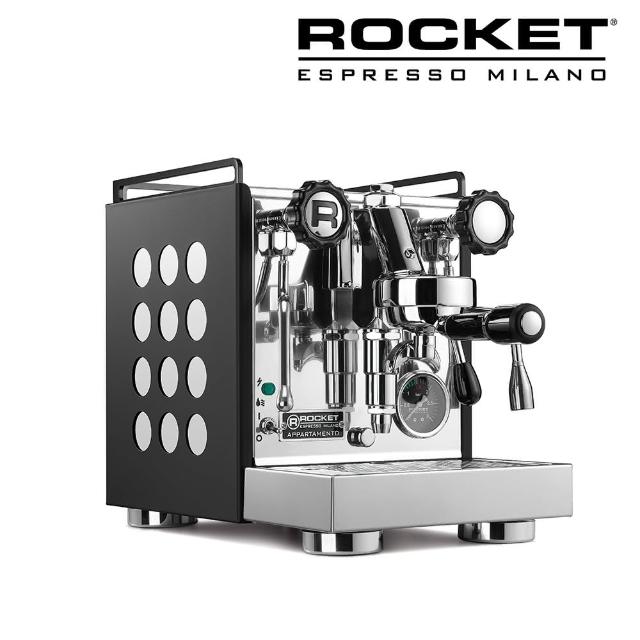 【Rocket Espresso】Appartamento 半自動義式咖啡機(家用型/黑底雙色任選)