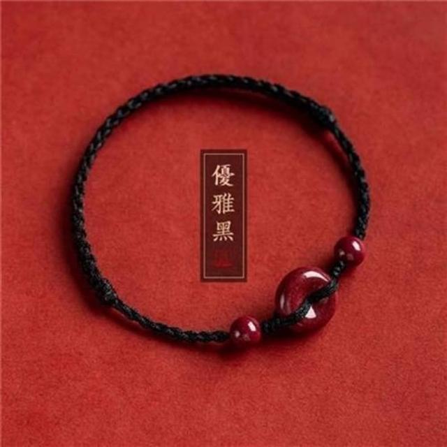 【巴黎精品】極速出貨 硃砂手串硃砂手鏈平安硃砂手珠息災擋煞(生肖防小人轉運除穢淨化招財開運12款a1gi3)