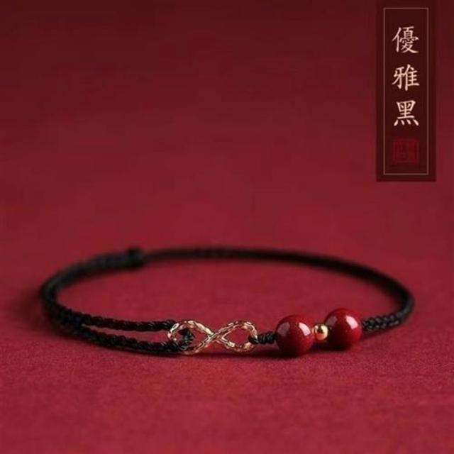 【巴黎精品】極速出貨 硃砂手串硃砂手鏈平安硃砂手珠息災擋煞(生肖防小人轉運除穢淨化招財開運12款a1gi3)