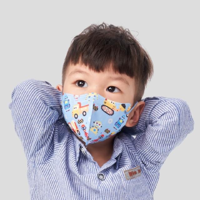 【辰昱】辰昱兒童3D醫療透氣口罩_30入單片裝/共三盒(1-12歲適用/無鼻樑條/親膚透氣)