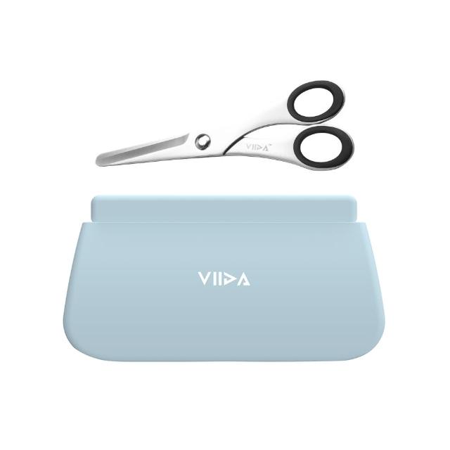 【VIIDA】多功能食物剪和防水收納袋L(食品級無毒矽膠/不鏽鋼食物剪/攜帶便利/可切可剪可拆洗)