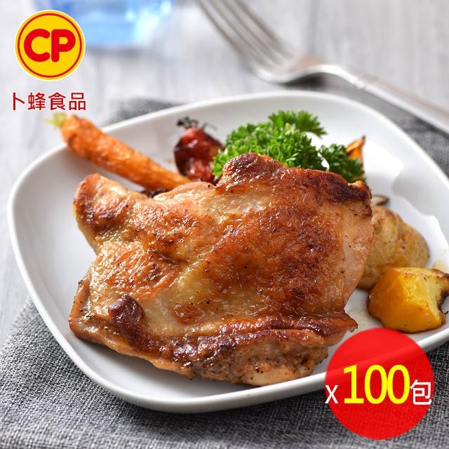 【卜蜂】ITI一星獎 醃漬去骨雞腿排 超值100包組_原味/蒜味/黑胡椒/蜜汁/脆皮/青花椒(200g/包)