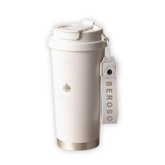 【Beroso 倍麗森】316不鏽鋼內陶瓷保溫環保隨行杯530ml(雙層真空/聯名款/郊遊)