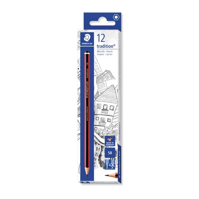 【STAEDTLER 施德樓】施德樓 紅武士經典繪圖鉛筆-打裝12入 MS110