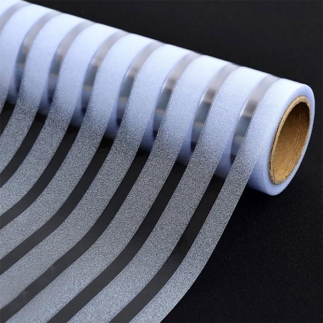 【KOTI 日安生活】加厚無膠靜電貼玻璃貼遮光防窺磨砂立體膜-90X300cm(辦公室廚房浴室窗花貼窗戶貼)