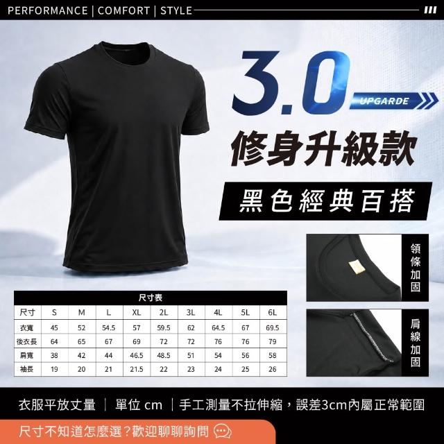 【GODSON】台灣製造 升級款 男女吸濕排汗衫 短袖 排汗短袖(素T 永久排汗紗)