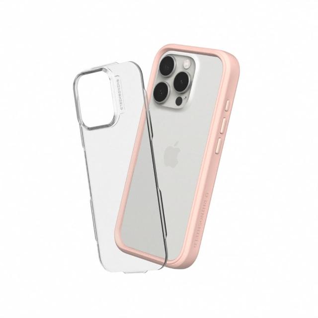 【RHINOSHIELD 犀牛盾】iPhone 16 Pro 6.3吋 Mod NX 邊框背蓋兩用手機保護殼(獨家耐衝擊材料)