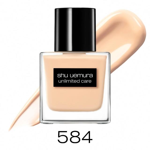 【Shu uemura 植村秀】官方直營 無極限裸光精萃粉底35ml(透光瓶)