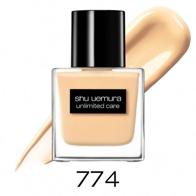 【Shu uemura 植村秀】官方直營 無極限裸光精萃粉底35ml(透光瓶)