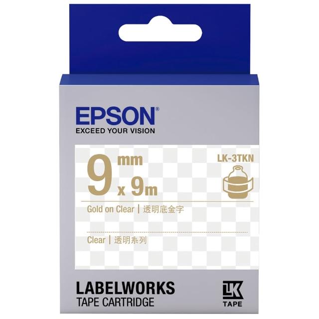 【EPSON】官方直營 搭3捲透明底標籤帶★LW-C610 智慧藍牙奶茶色標籤機