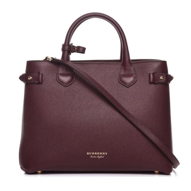 【Chloe’ 蔻依】xBURBERRY  Sense Tote牛皮托特/格紋帆布兩用包(多色)