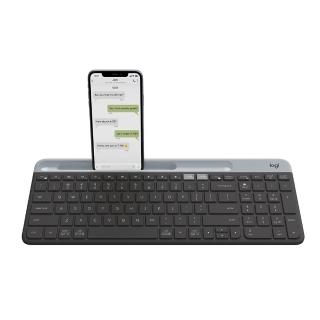 【Logitech 羅技】K580 超薄跨平台藍牙鍵盤(石墨灰)