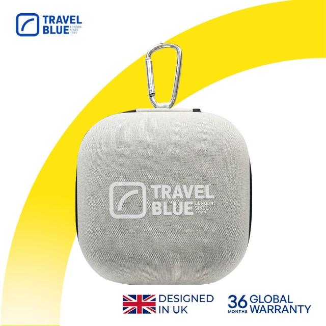 【Travel Blue 藍旅】頸枕收納盒 多功能收納_保固36個月(可扣背包&行李箱)