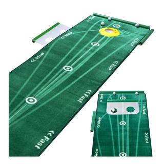 【Zen Golf】高爾夫球有軌跡推桿練習毯 3m x 50cm(韓國熱賣高爾夫球練習必備品)