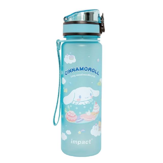 IMPACT 怡寶】大耳狗喜拿彈蓋Tritan水壺/水杯/水瓶（500ML）附提繩-淺
