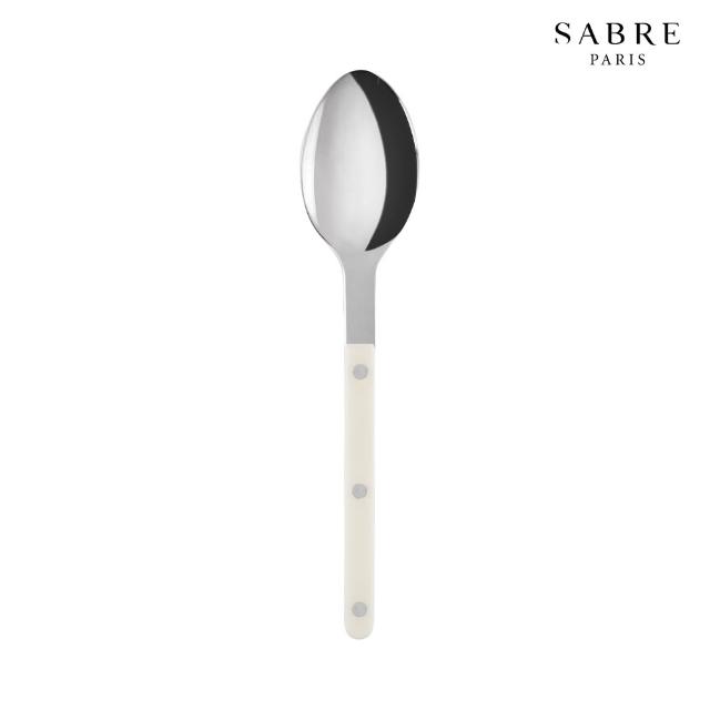【Sabre Paris】Bistrot小酒館-經典純色餐具3件組(主餐刀+叉+匙)