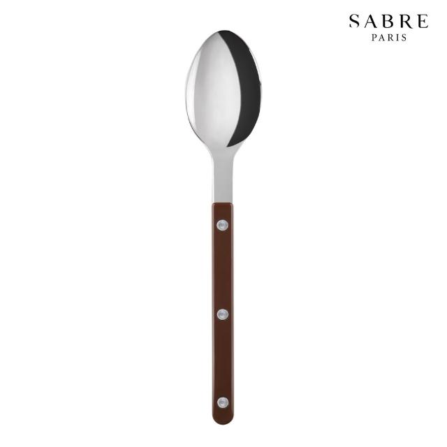 【Sabre Paris】Bistrot小酒館-經典純色餐具3件組(主餐刀+叉+匙)
