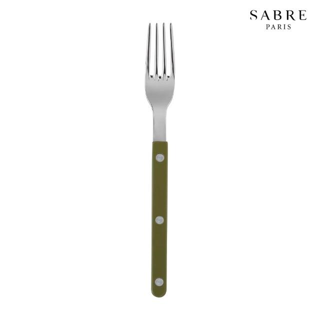 【Sabre Paris】Bistrot小酒館-經典純色餐具3件組(主餐刀+叉+匙)