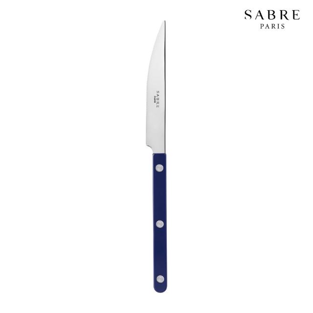 【Sabre Paris】Bistrot小酒館-經典純色餐具3件組(主餐刀+叉+匙)