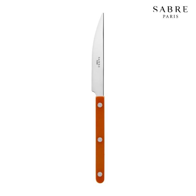 【Sabre Paris】Bistrot小酒館-經典純色餐具3件組(主餐刀+叉+匙)