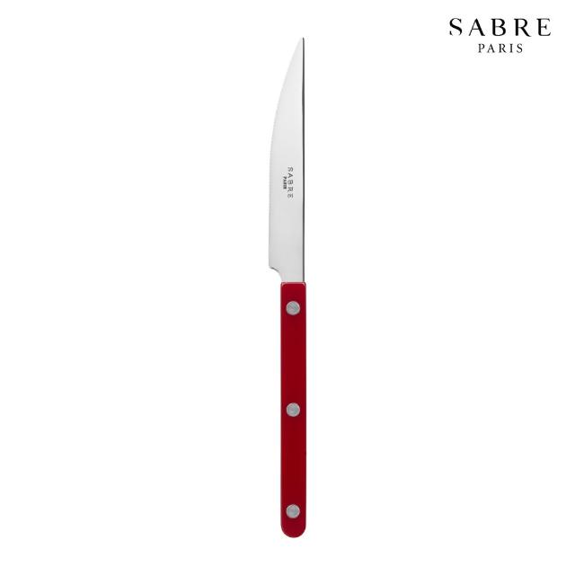 【Sabre Paris】Bistrot小酒館-經典純色餐具3件組(主餐刀+叉+匙)