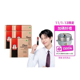 【正官庄】高麗蔘精EVERYTIME PLUS 5盒組-10mlx30包/盒(調節免疫力/健康食品認證/人蔘/補氣/朴寶劍代言)