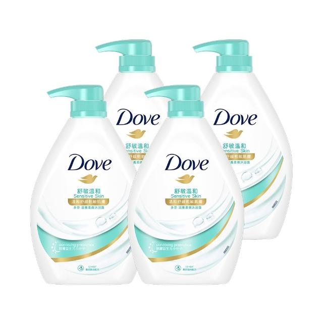 【Dove 多芬】滋養柔膚/GOFRESH系列沐浴乳900mlx4入(多款任選)