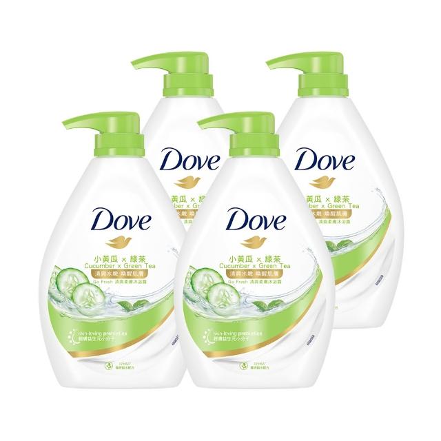 【Dove 多芬】滋養柔膚/GOFRESH系列沐浴乳900mlx4入(多款任選)