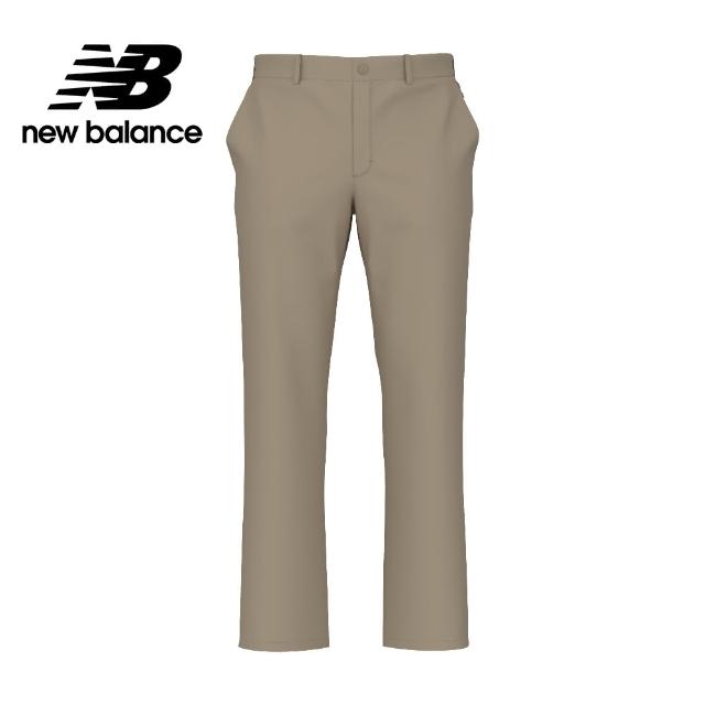 【NEW BALANCE】NB 挺版直筒長褲_男性_黑/卡其色任選_MP43560BK_MP43560SOT(美版 版型偏大)