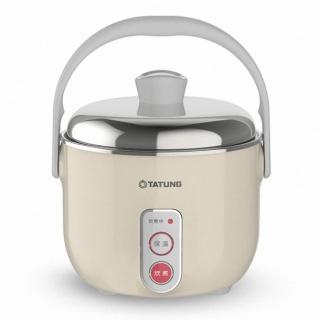 【TATUNG 大同】3人份奶茶色不鏽鋼配件電鍋(TAC-03D-NBI)