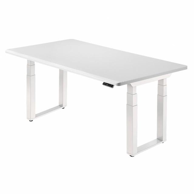 【FUNTE】Force 大型電動升降桌/纖維板 160x90cm 八色可選(辦公桌 電腦桌 工作桌 主管桌 餐桌)