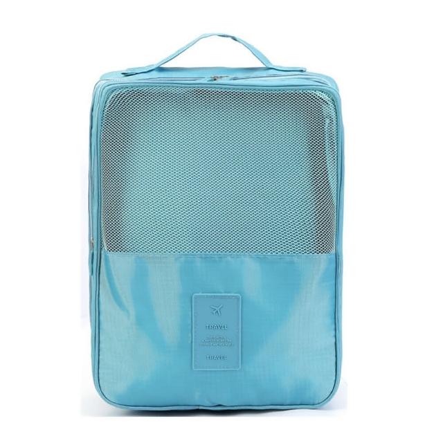 【TWBUY 台灣好購】旅行防水鞋子收納袋(防塵袋 運動鞋包 收納鞋袋 防水防潮收納鞋袋 鞋袋 鞋子收納)