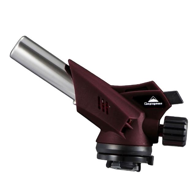 【Campingmoon 柯曼】火炬卡式瓦斯噴槍頭 i-Power(電子點火噴槍 點火器 火炬 卡式噴槍 露營 逐露天下)