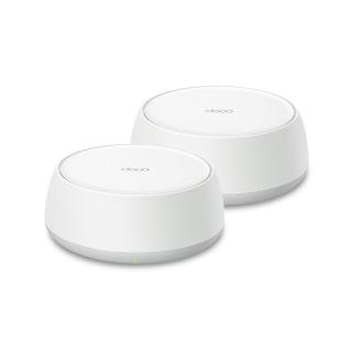 【TP-Link】Wi-Fi 7 BE5000 雙頻 2.5G 真Mesh 無線路由器 分享器(支援AI筆電/透天厝/Deco BE25 二入組)