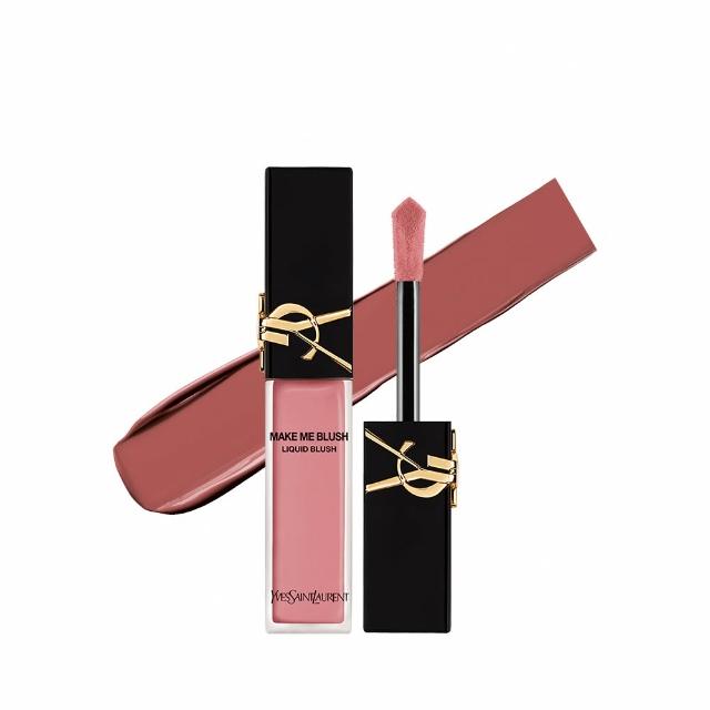 【YSL】官方直營 恆久完美持久暈染唇頰露(任選一款/腮紅/唇彩/頰彩/眼影/眼彩)