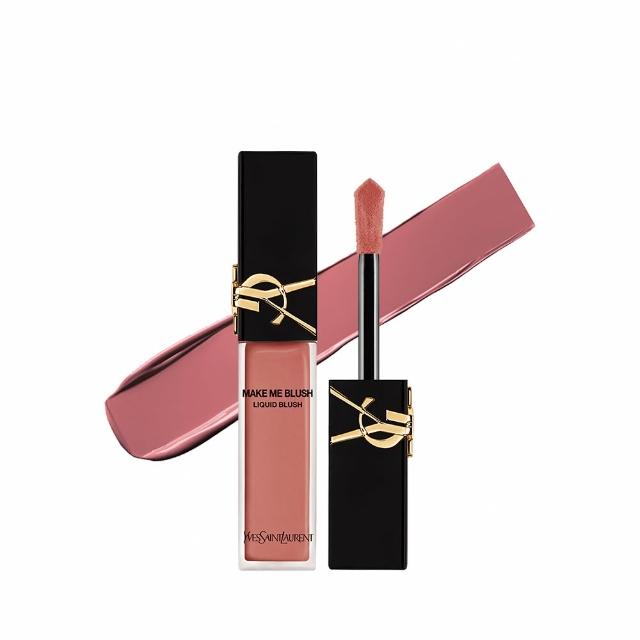 【YSL】官方直營 恆久完美持久暈染唇頰露(任選一款/腮紅/唇彩/頰彩/眼影/眼彩)