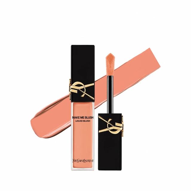 【YSL】官方直營 恆久完美持久暈染唇頰露(任選一款/腮紅/唇彩/頰彩/眼影/眼彩)