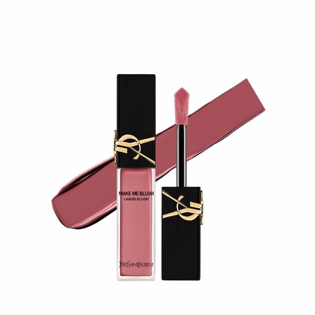 【YSL】官方直營 恆久完美持久暈染唇頰露(任選一款/腮紅/唇彩/頰彩/眼影/眼彩)