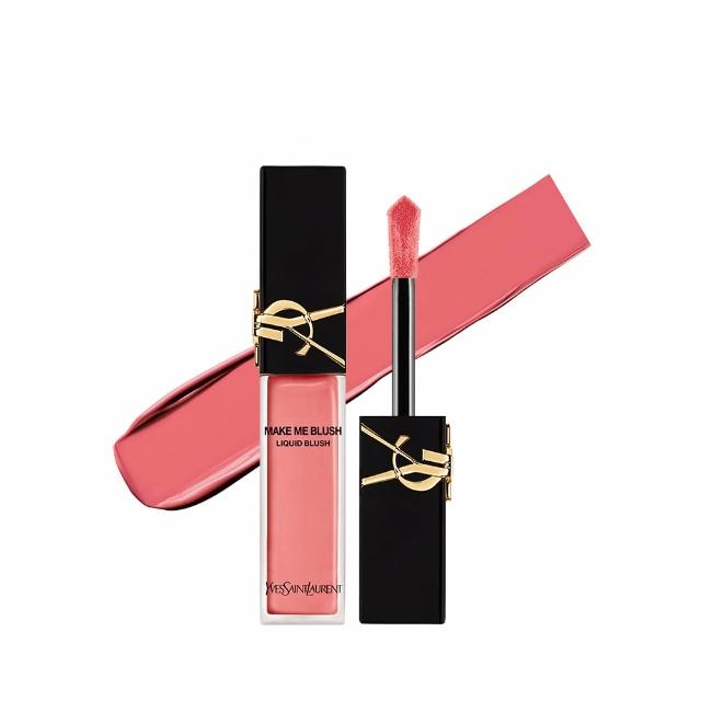 【YSL】官方直營 恆久完美持久暈染唇頰露(任選一款/腮紅/唇彩/頰彩/眼影/眼彩)